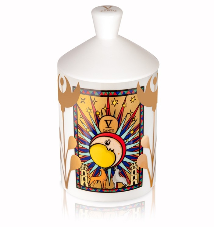 Arkano Della Luna Ceramic Candle