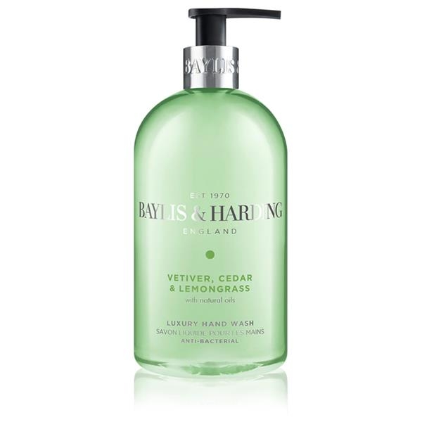 Hand Wash Vetiver,Cedar & Lemon Anti-Bacter