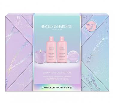 Set Jojoba,Vanilla&Almond Luxury Wrap Candletlit item