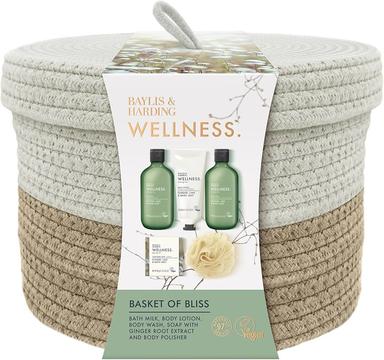 Wellness Basket Of Bliss Gift Set