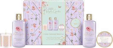 Royale Garden Gift Wrapped Candlelit Gift Set