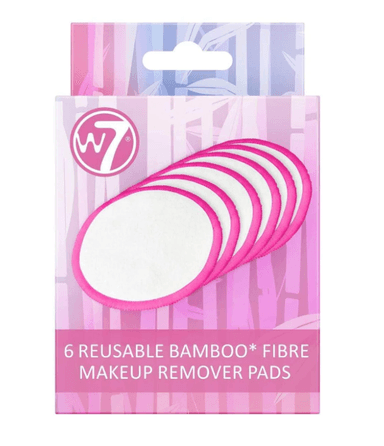 6 Reusable Bamboo Fibre Make-Up Remover Pads 