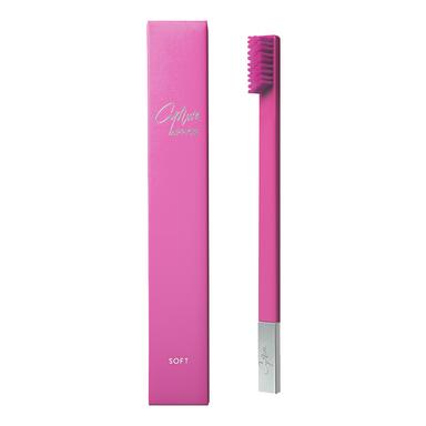 Toothbrush Bubblegum Pink Silver Soft 