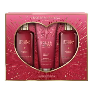 Set Midnight Cherry Luxury Bath Essentials 