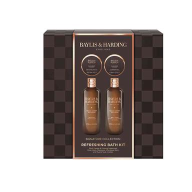 Black Pepper & Ginseng Men's Luxury Bath Kit Gift Set