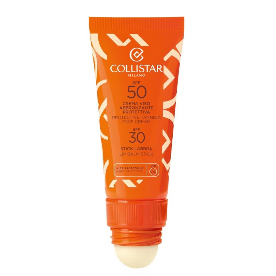 Protective Tanning Face Cream SPF50 + Lip Stick SPF30