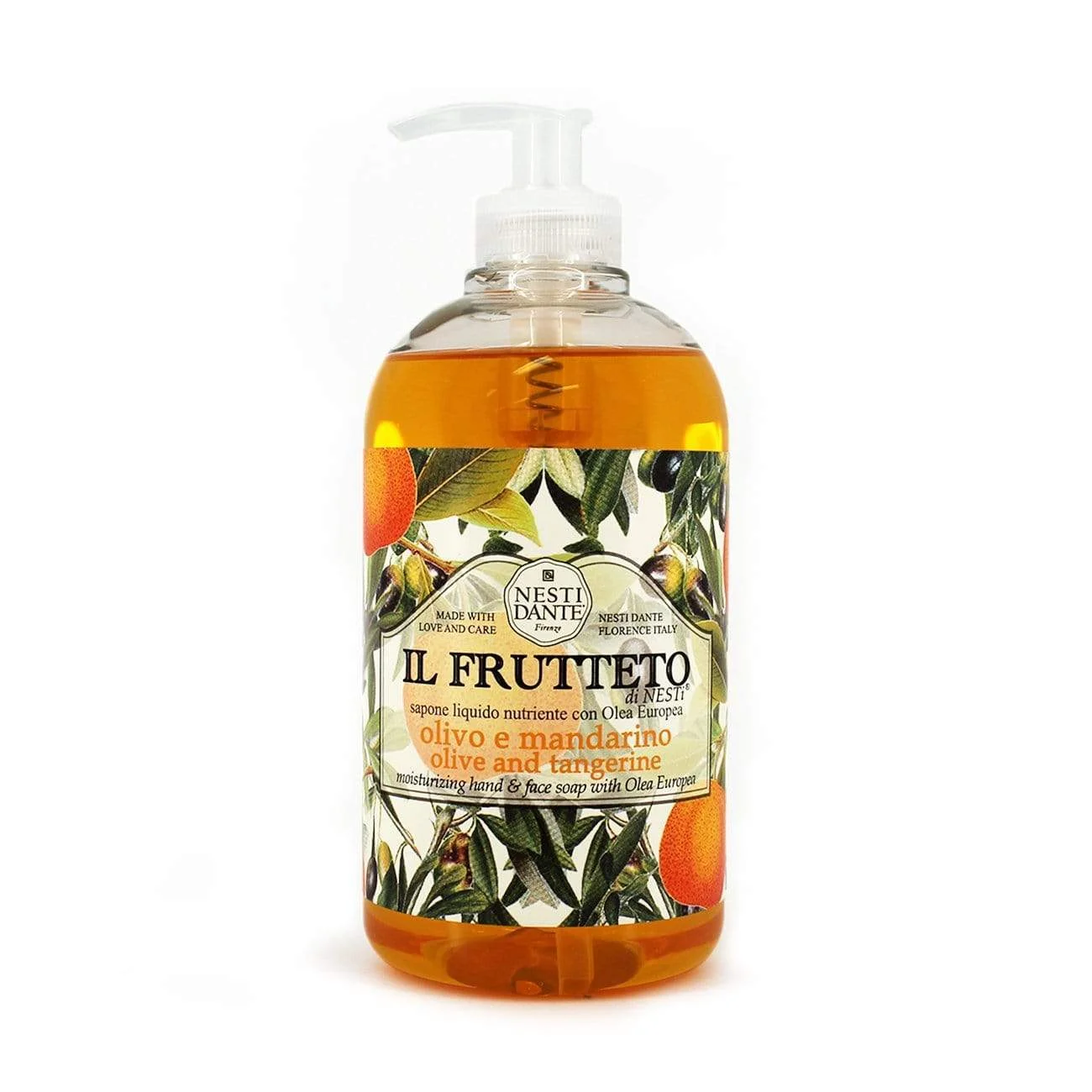 Olive Oil and Tangerine Hand Gel
