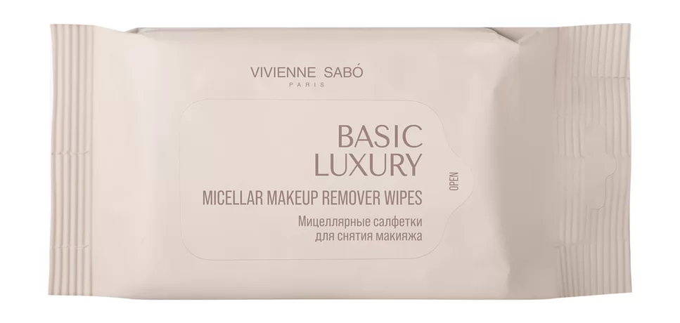 Basic Luxury Micellar Make-Up Remover Wipes QR CHKA