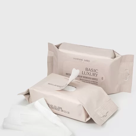Basic Luxury Micellar Make-Up Remover Wipes QR CHKA image 2