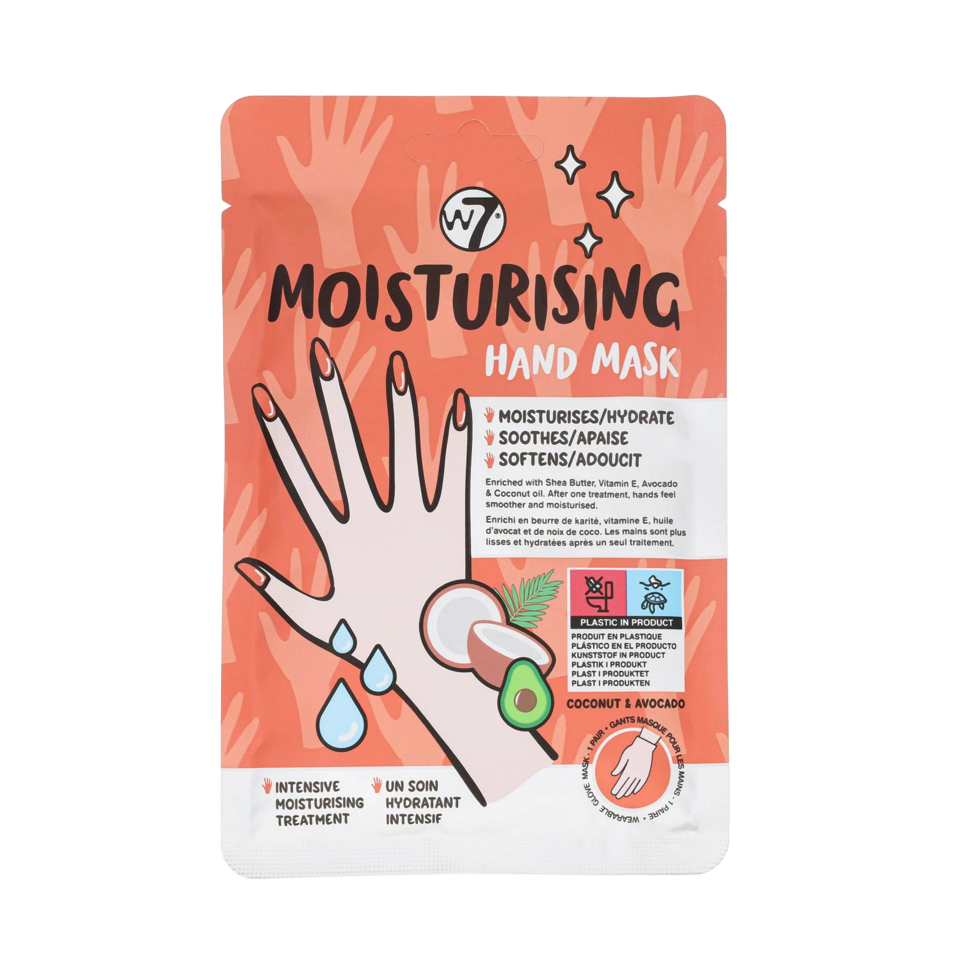 Moisturizing Hand Mask Coconut&Avocado 