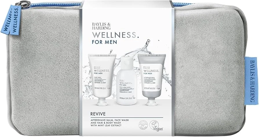 Set Wellness For Men Revived & Ready Wash Bag
