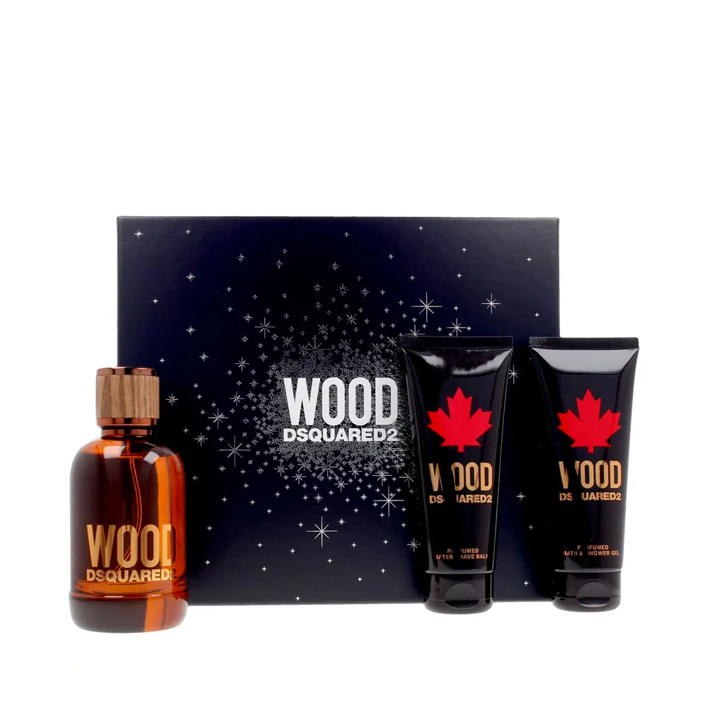 Dsquared Wood Pour Homme Eau De Toilette Gift Set