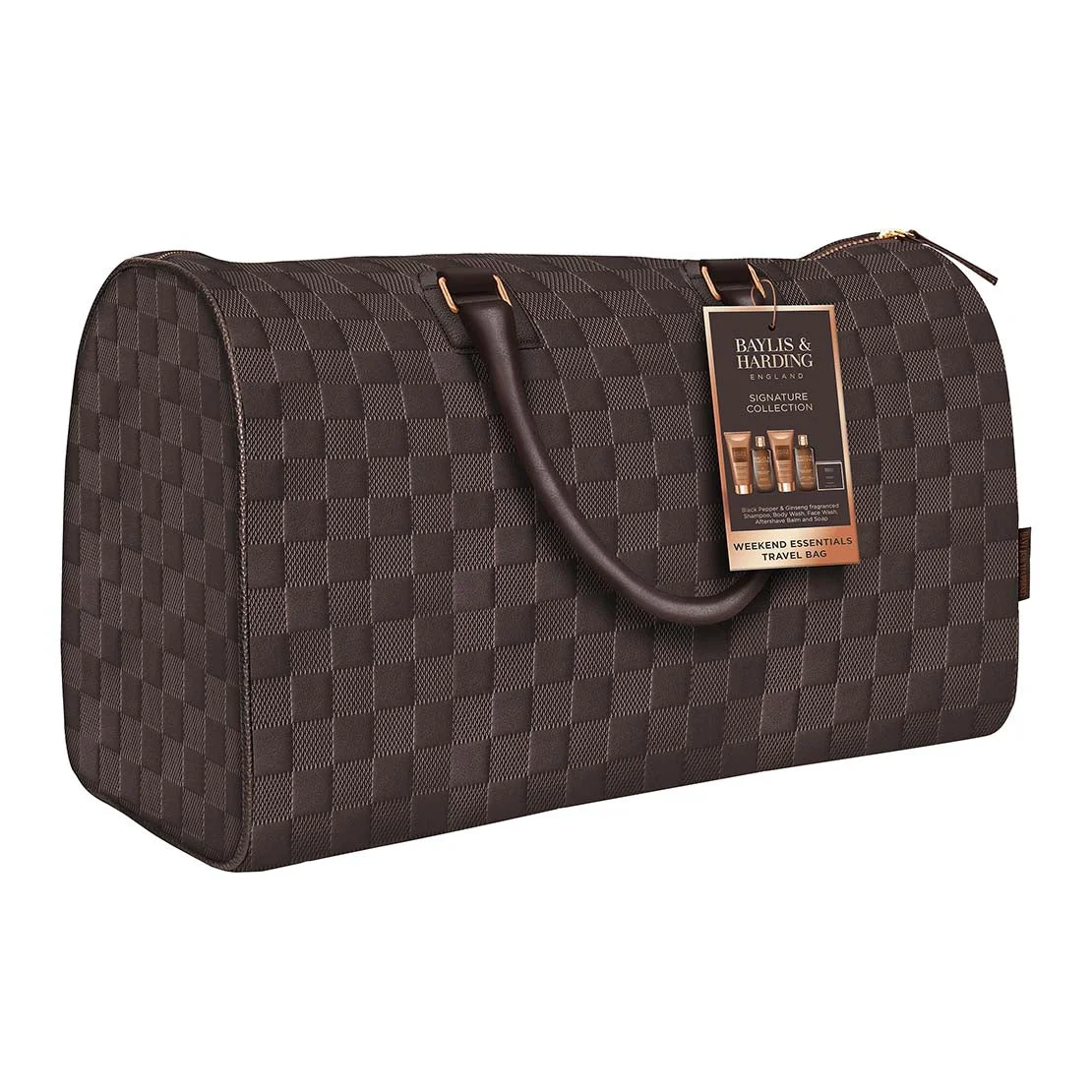 Black Pepper & Ginseng Men's Weekend Bag Gift Set image 2
