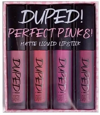 Duped Matte Liquid Lipstick Perfect Pinks