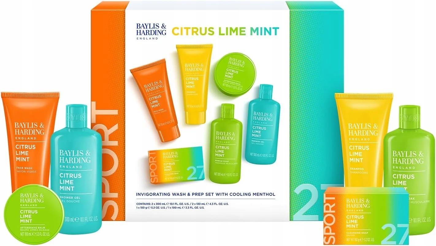 Set Citrus, Lime&Mint Invigorating Wash&Prep