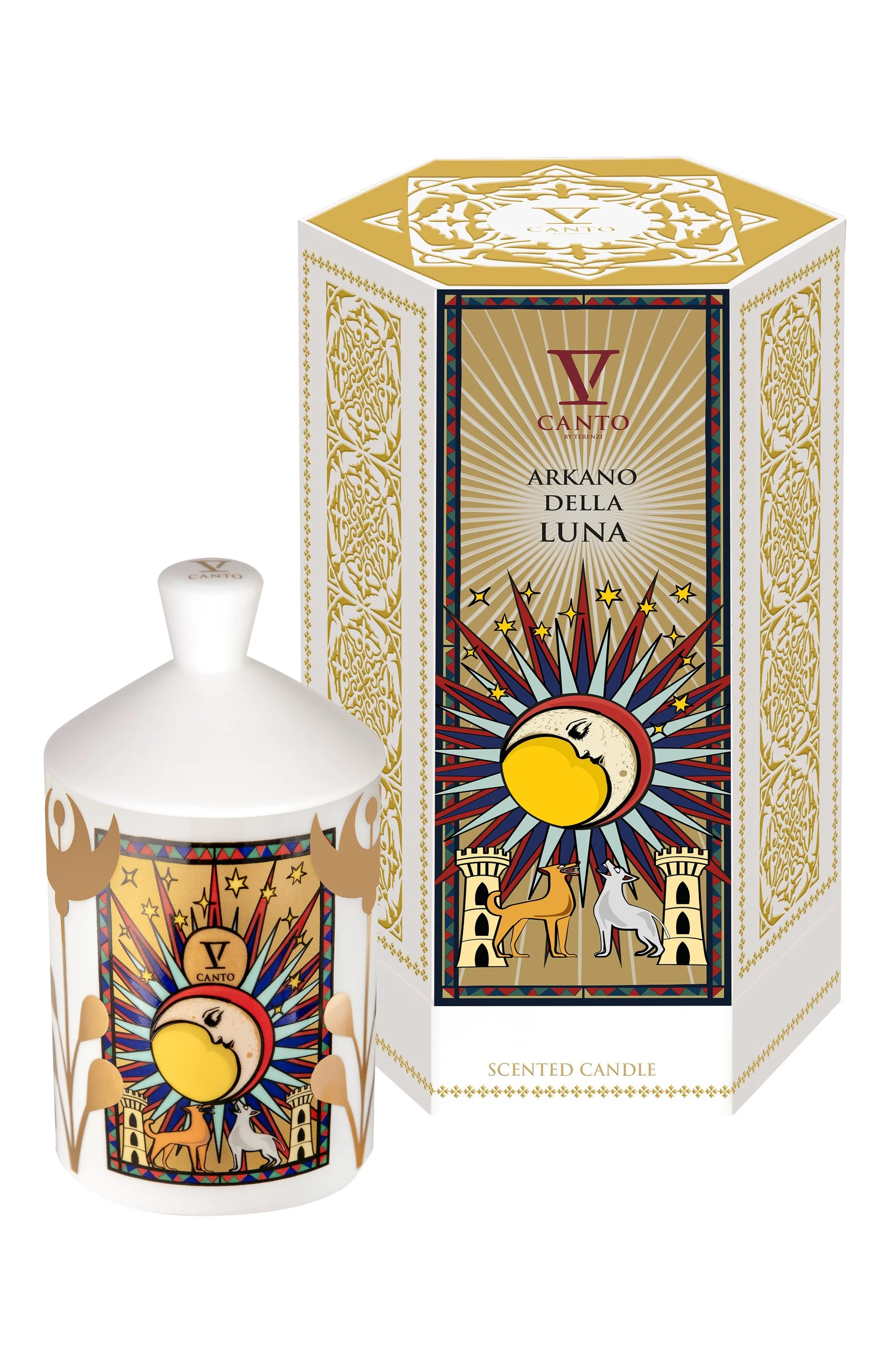 Arkano Della Luna Ceramic Candle image 2