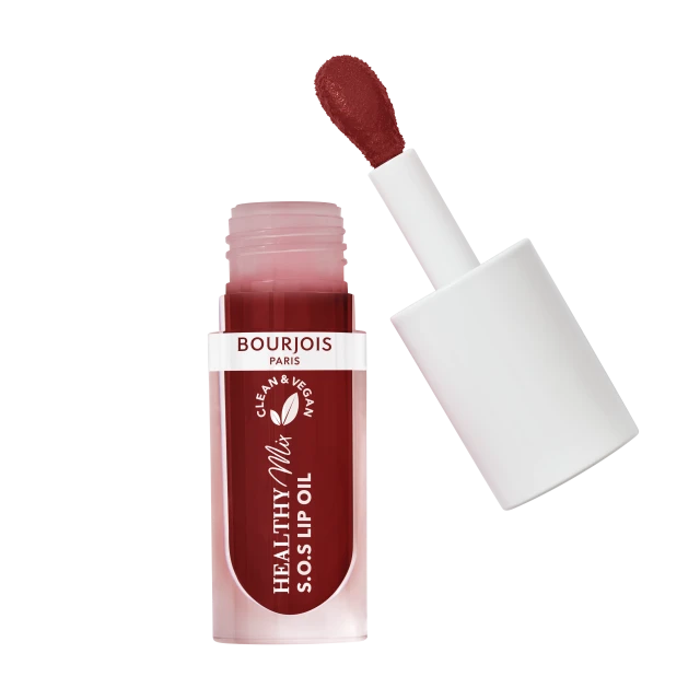 Lip Oil Healthy Mix Clean Vegan Sos Rich Cherry image 2