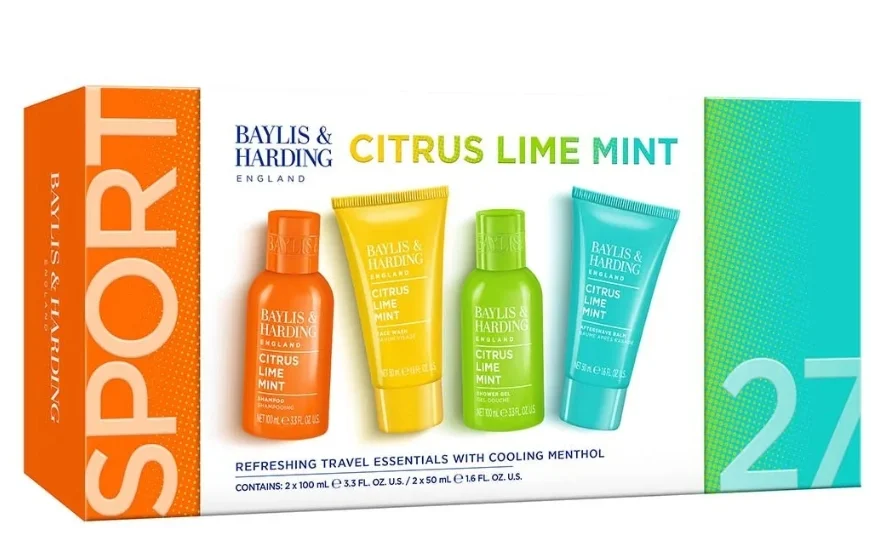 Set Citrus, Lime&Mint Men's Refreshing Travel