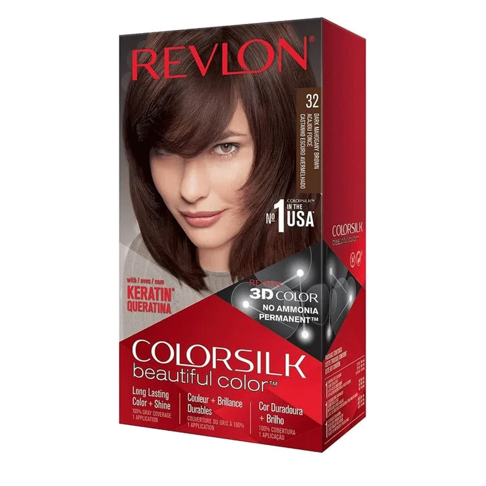 COLORSILK Dark Mahogany Brown
