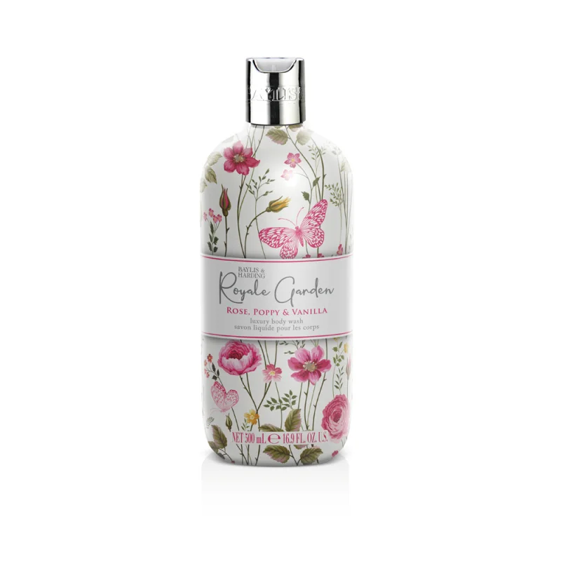 Body Wash Royale Garden Rose Poppy & Vanilla