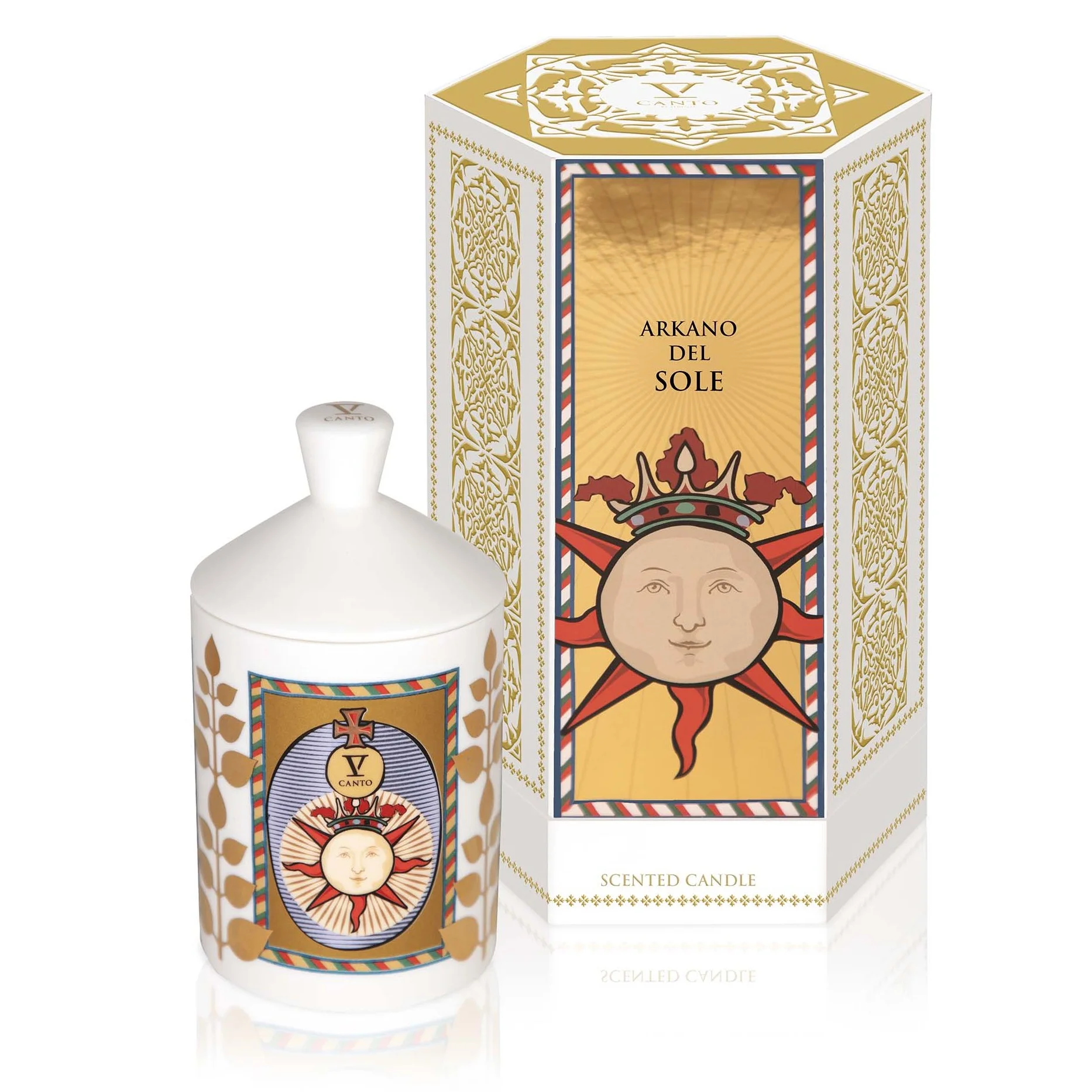 Arkano Del Sole Ceramic Candle image 2