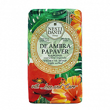 With Love & Care De Ambra Papaver Soap